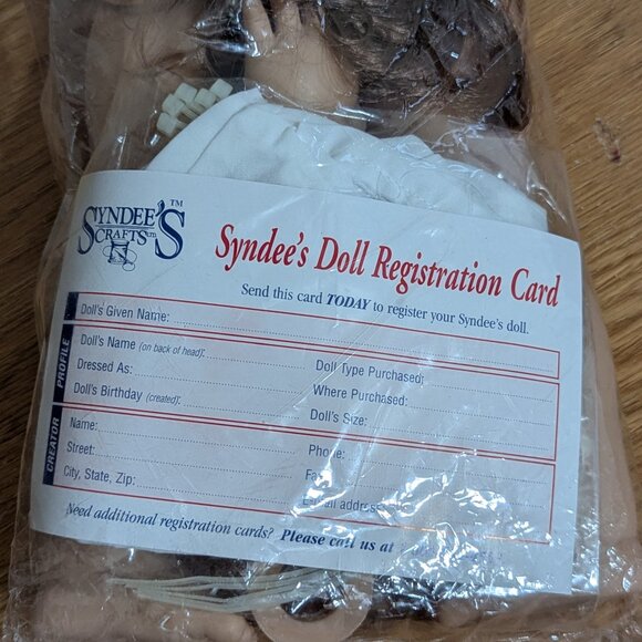 Vintage Syndees  Doll Making Kit NEW - Picture 5 of 6